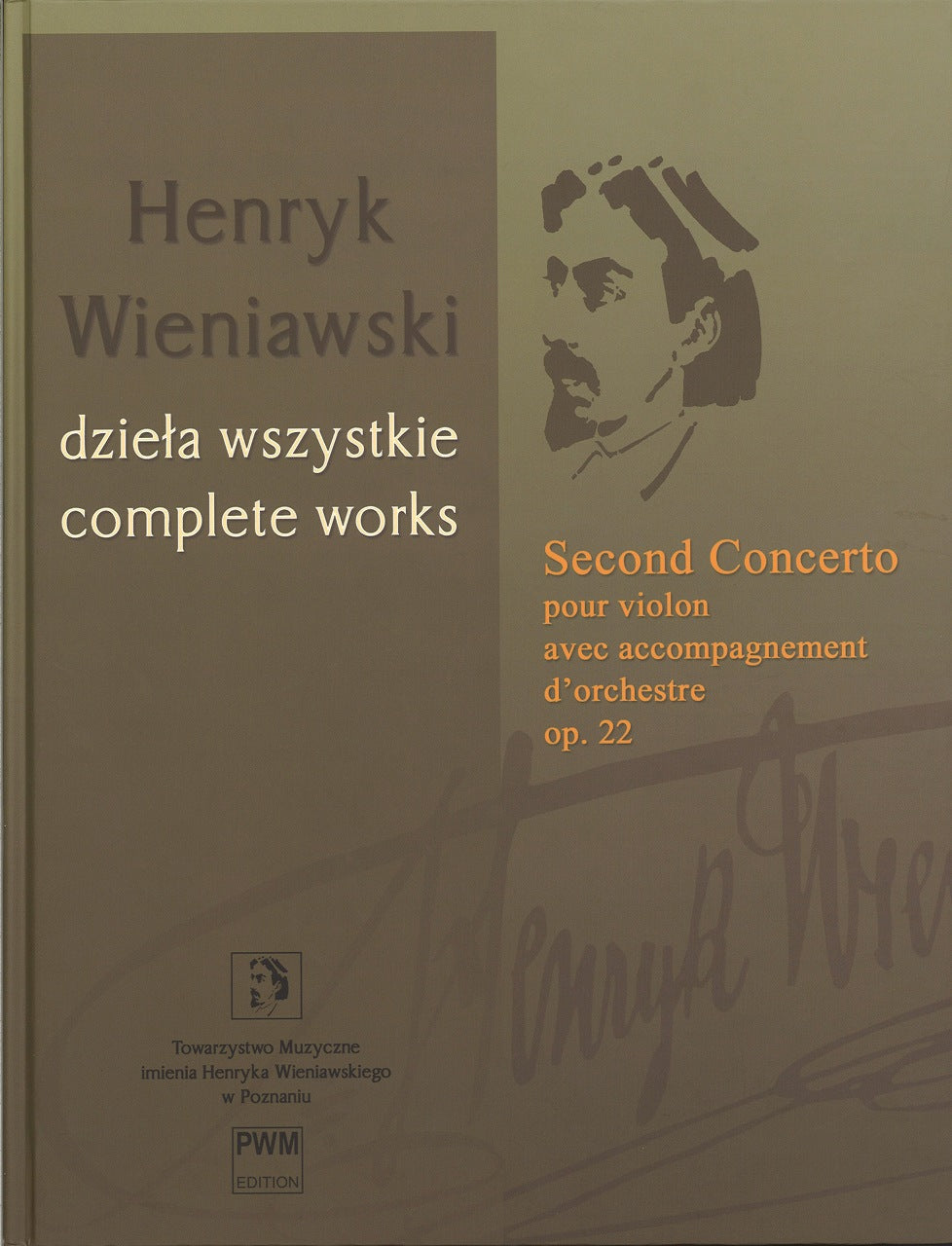 Wieniawski, Concerto for Violin No. 2 (PWM)