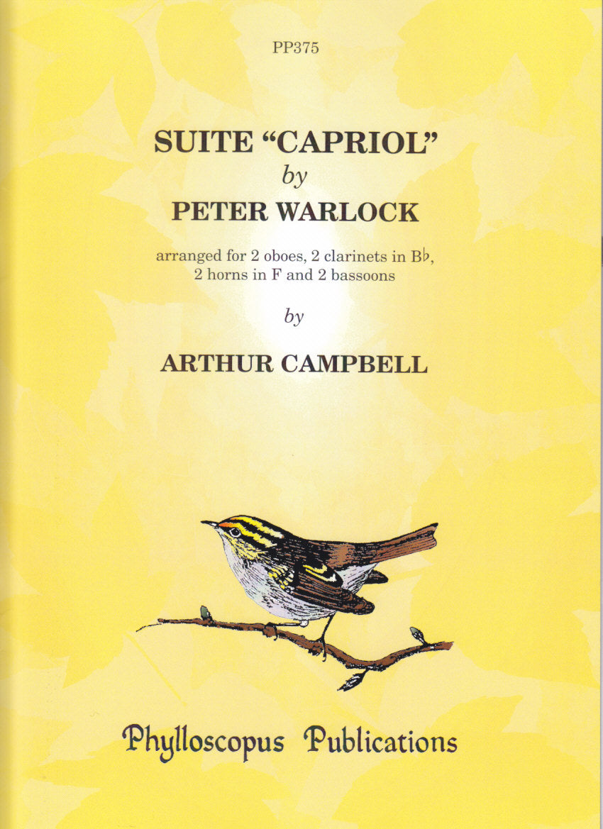 Warlock, Capriol Suite (Phylloscopus Publications)
