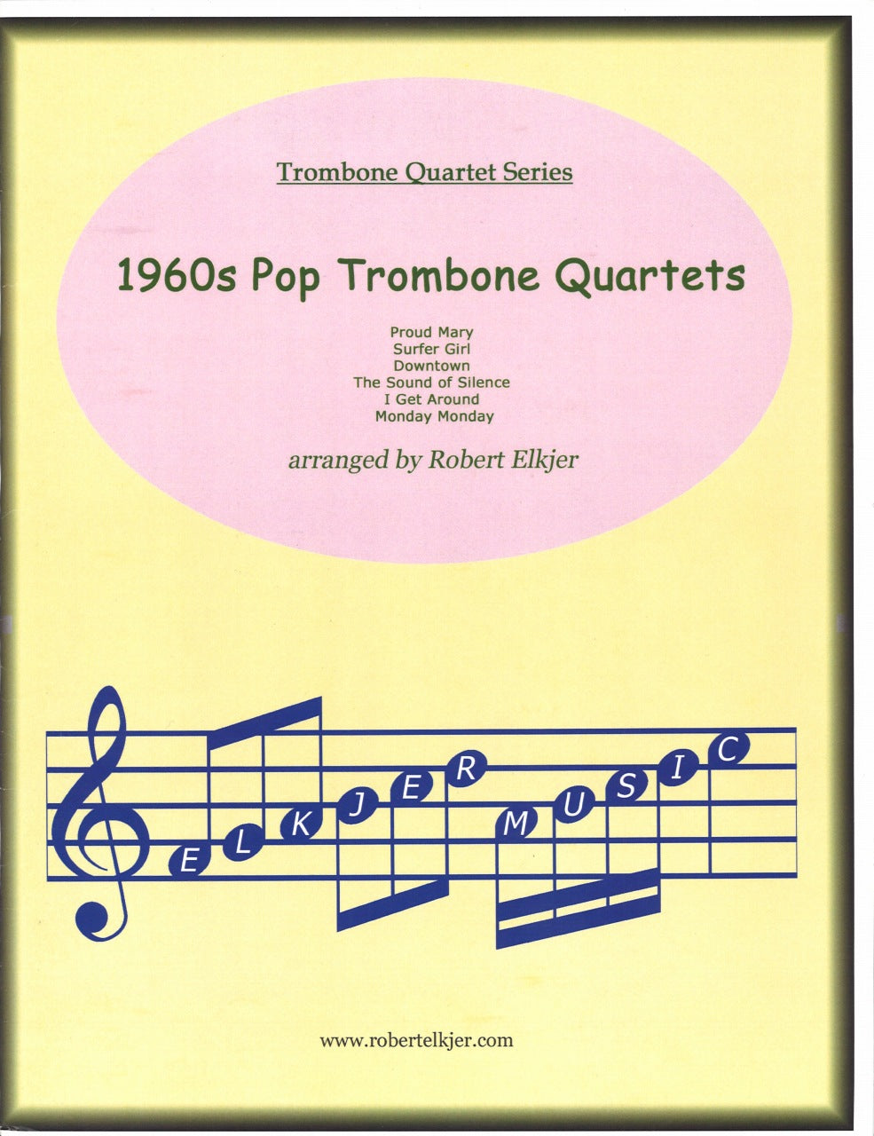 1960s Pop Trombone Quartets (Elkjer Music)