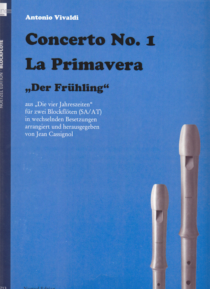Vivaldi, Fruhling (2Rec) (Heinrichshofen)