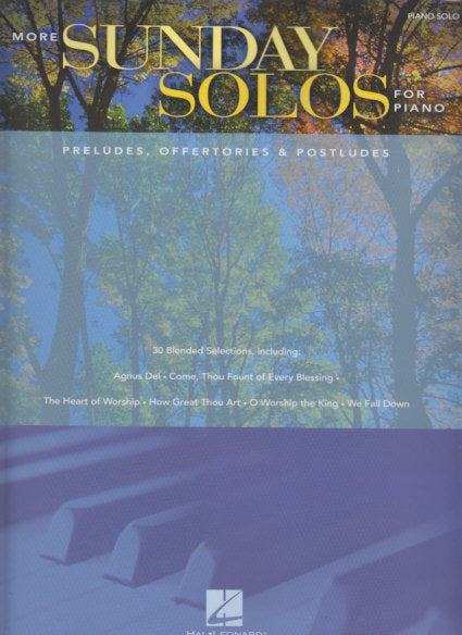 More Sunday Solos for Piano (Hal Leonard)