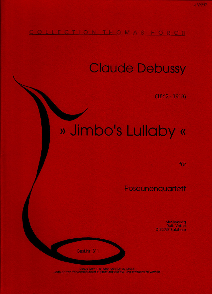 Debussy, Jimbo's Lullaby (Ruth Vollert, Musikverlag)