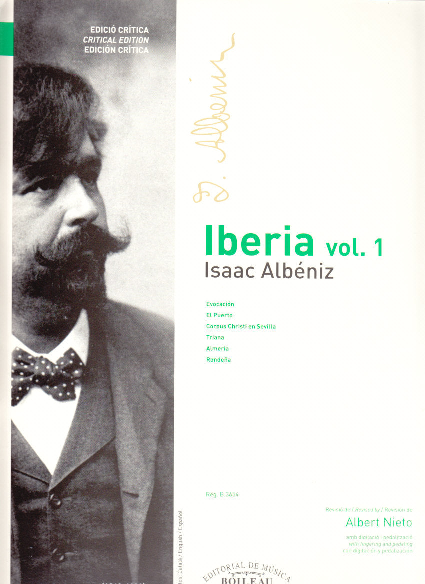 Albeniz, Iberia vol. 1 (Bk. 1, 2) (Boileau)