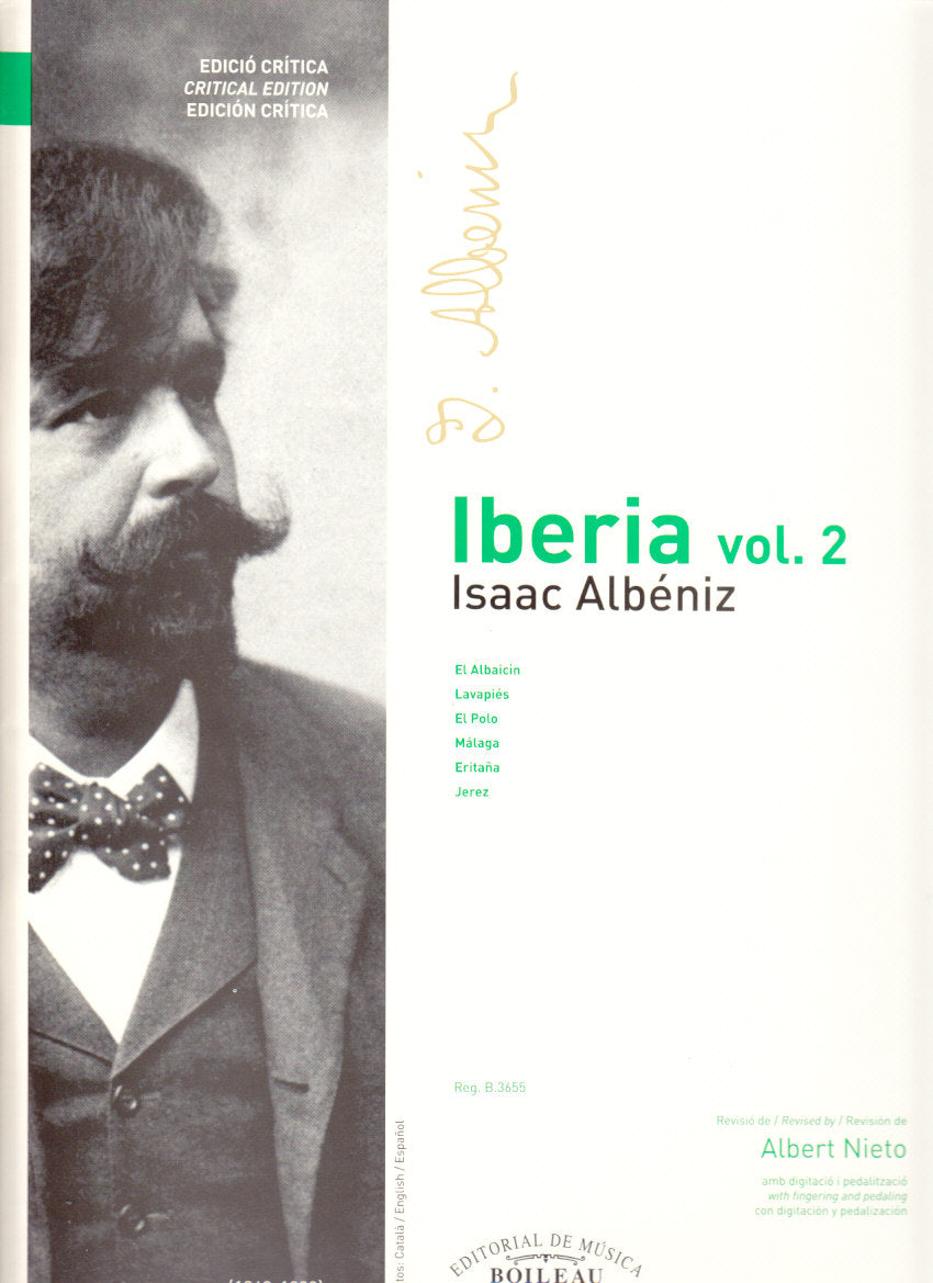 Albeniz, Iberia vol. 2 (Bk. 3, 4) (Boileau)