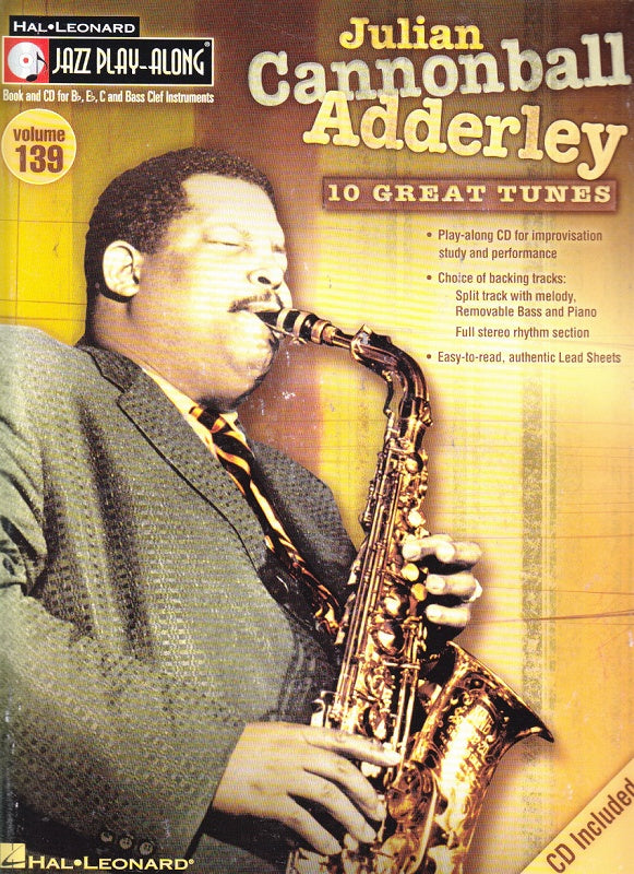 Adderley,C., Jazz Play-Along 139 (Hal Leonard)