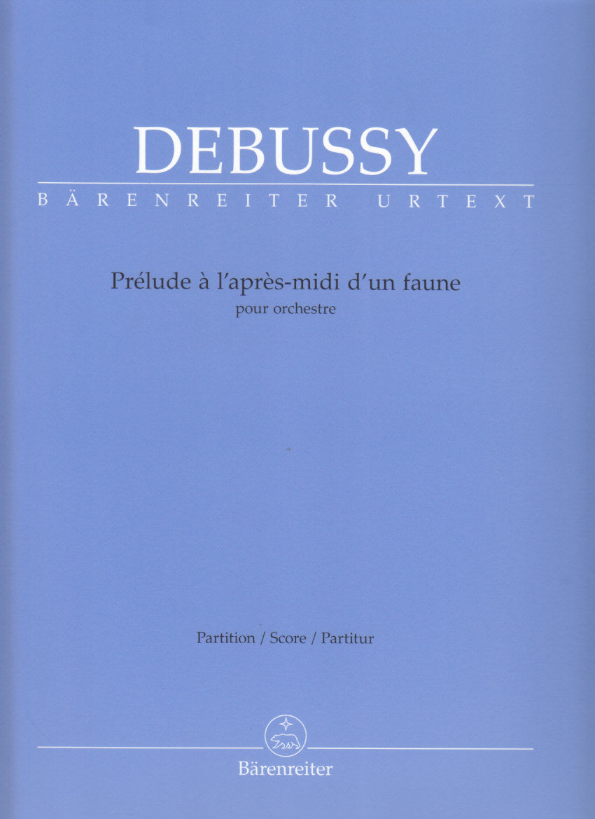 Debussy, Prelude a l'apres-midi Score (Barenreiter)