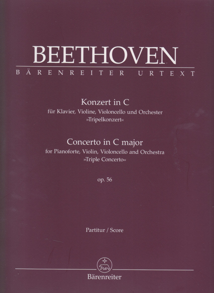 Beethoven, Concerto op. 56 in C Score (Barenreiter)