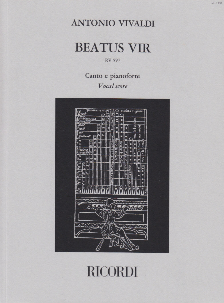 Vivaldi, Beatus vir RV 597 in C (Ricordi)