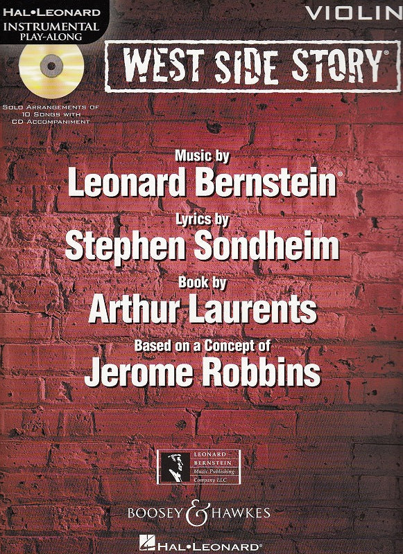 Bernstein, West Side Story (Vn,CD) (Boosey)
