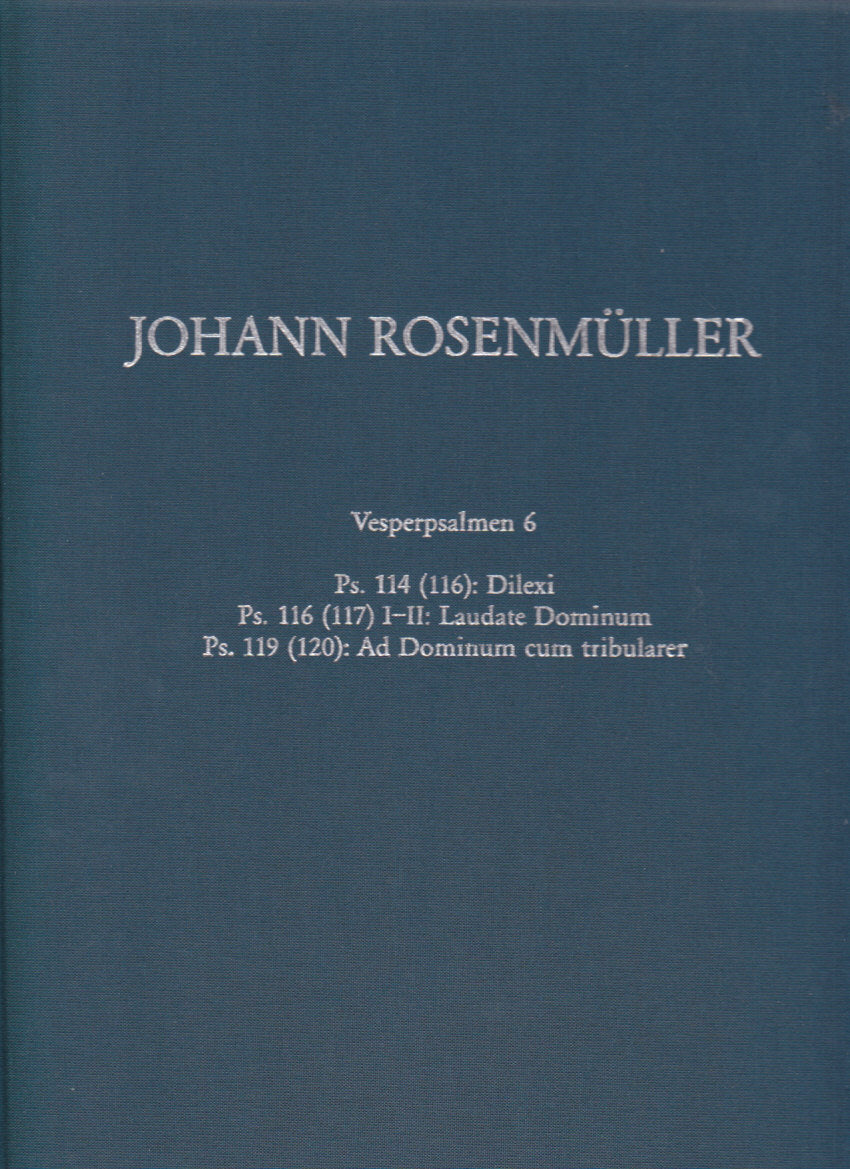 Rosenmuller, Vesperpsalmen 6 (RGA 13) (Dohr)