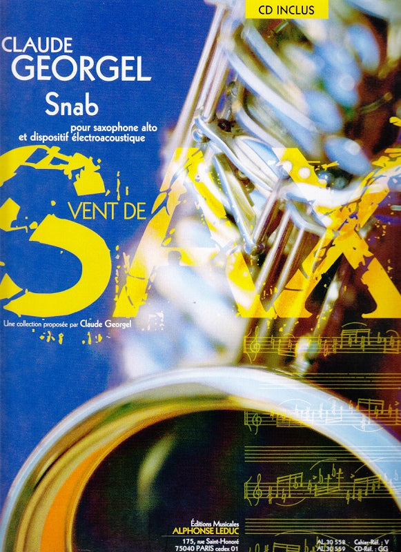 Georgel, Snab (ASax,Elec: +CD) (Leduc)