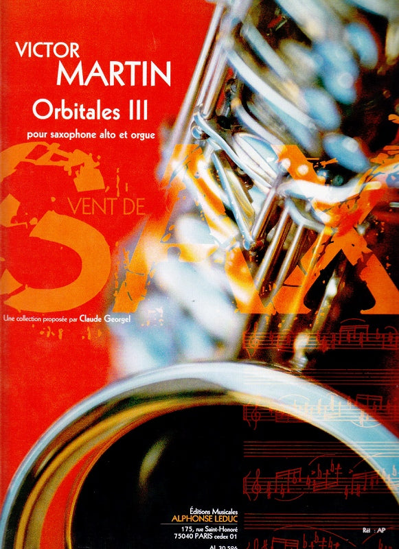 Martin,V., Orbitales 3 (1982) (ASax,Org) (Leduc)