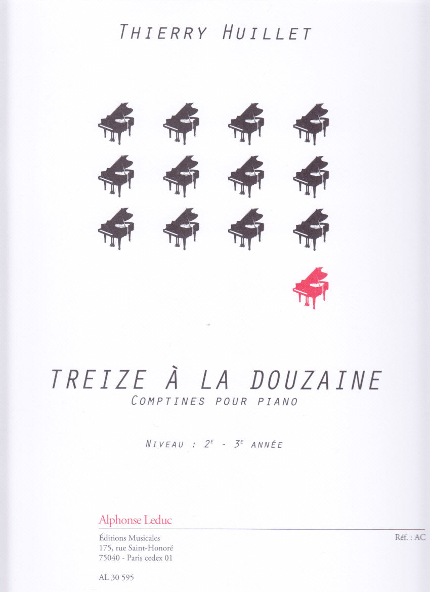 Huillet, Treize a la douzaine. Comptine (Leduc)