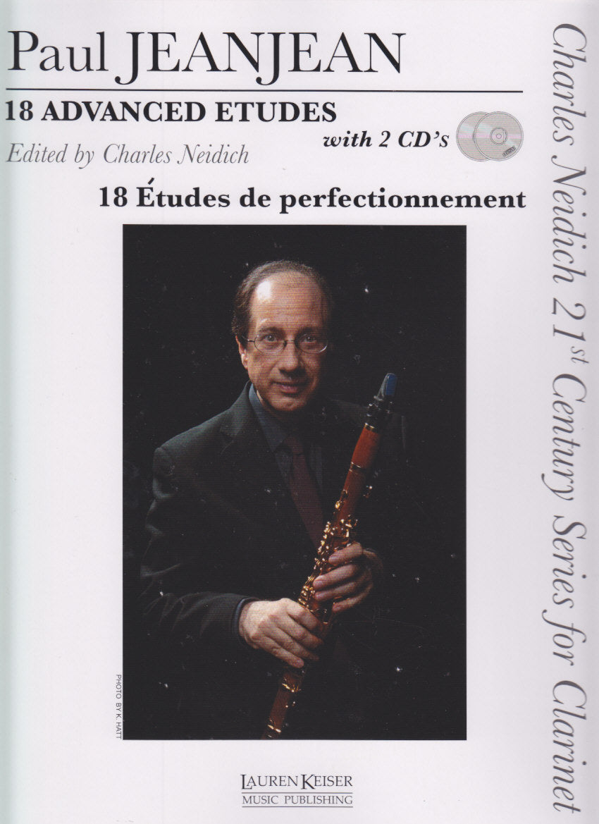 Jeanjean, 18 Advanced Etudes (Lauren Keiser)
