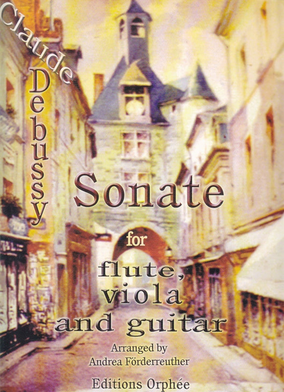 Debussy, Sonate (Fl,Va,Guit) (Orphee, Editions/Theodore Presser)