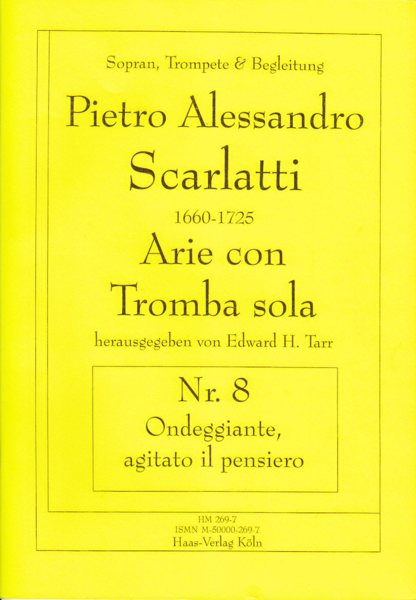 Scarlatti, Ondeggiante (Sop,Trp,Str,Bc) (W.G.Haas)