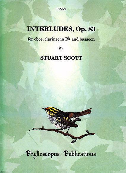 Scott, Interludes op. 83 (Ob,Cl,Bn) (Phylloscopus Publications)