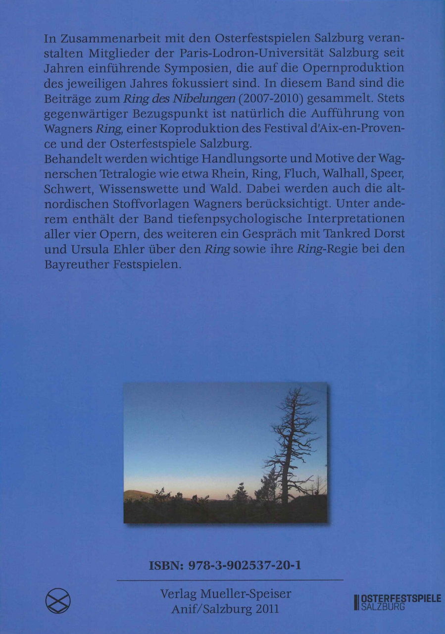 Mueller, Rhein und Ring, Orte & Dinge (Mueller-Speiser)