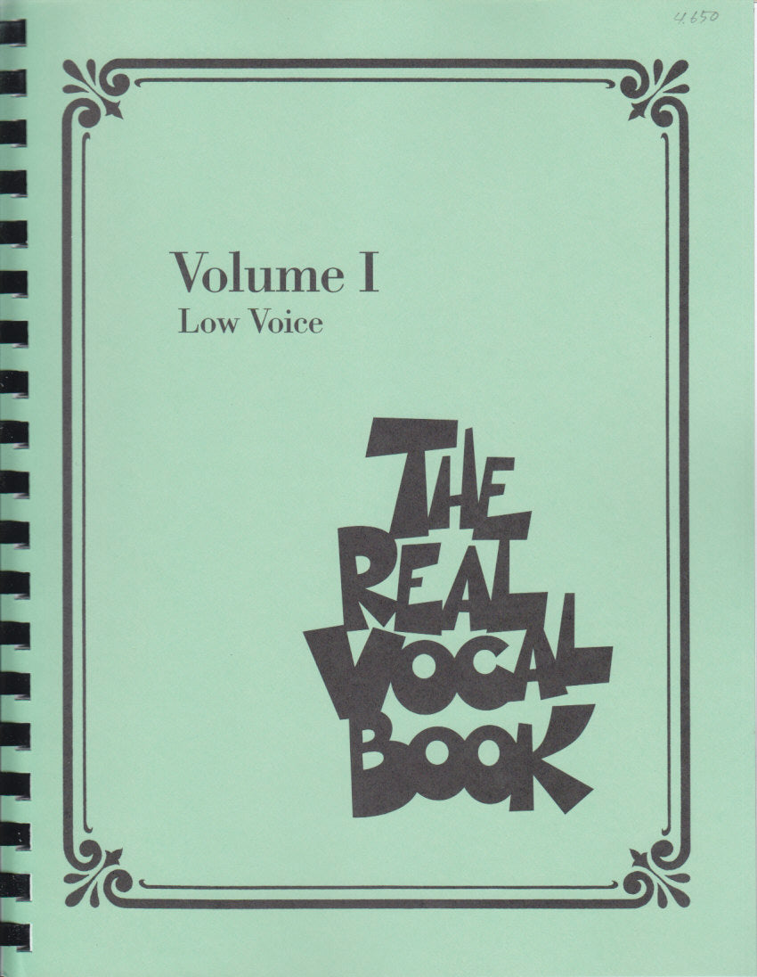 Real Vocal Book 1, Low Voice (Hal Leonard)