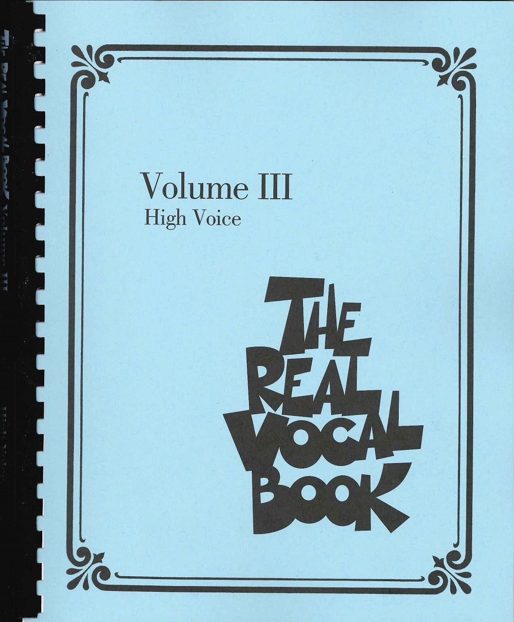 Real Vocal Book 3, High Voice (Hal Leonard)