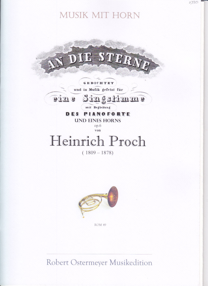 Proch, An die Sterne (To the Stars) (Robert Ostermeyer)