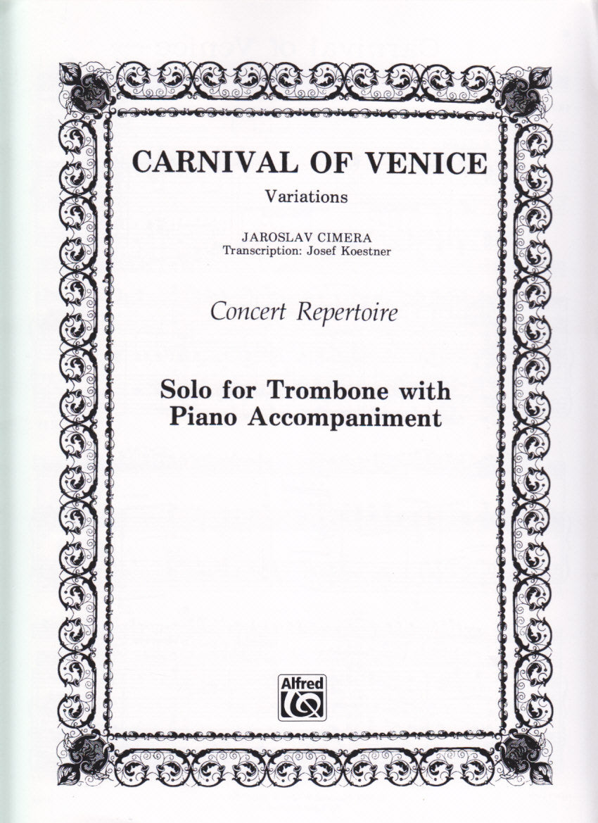 Cimera, Carnival of Venice (Warner Bros./Alfred)