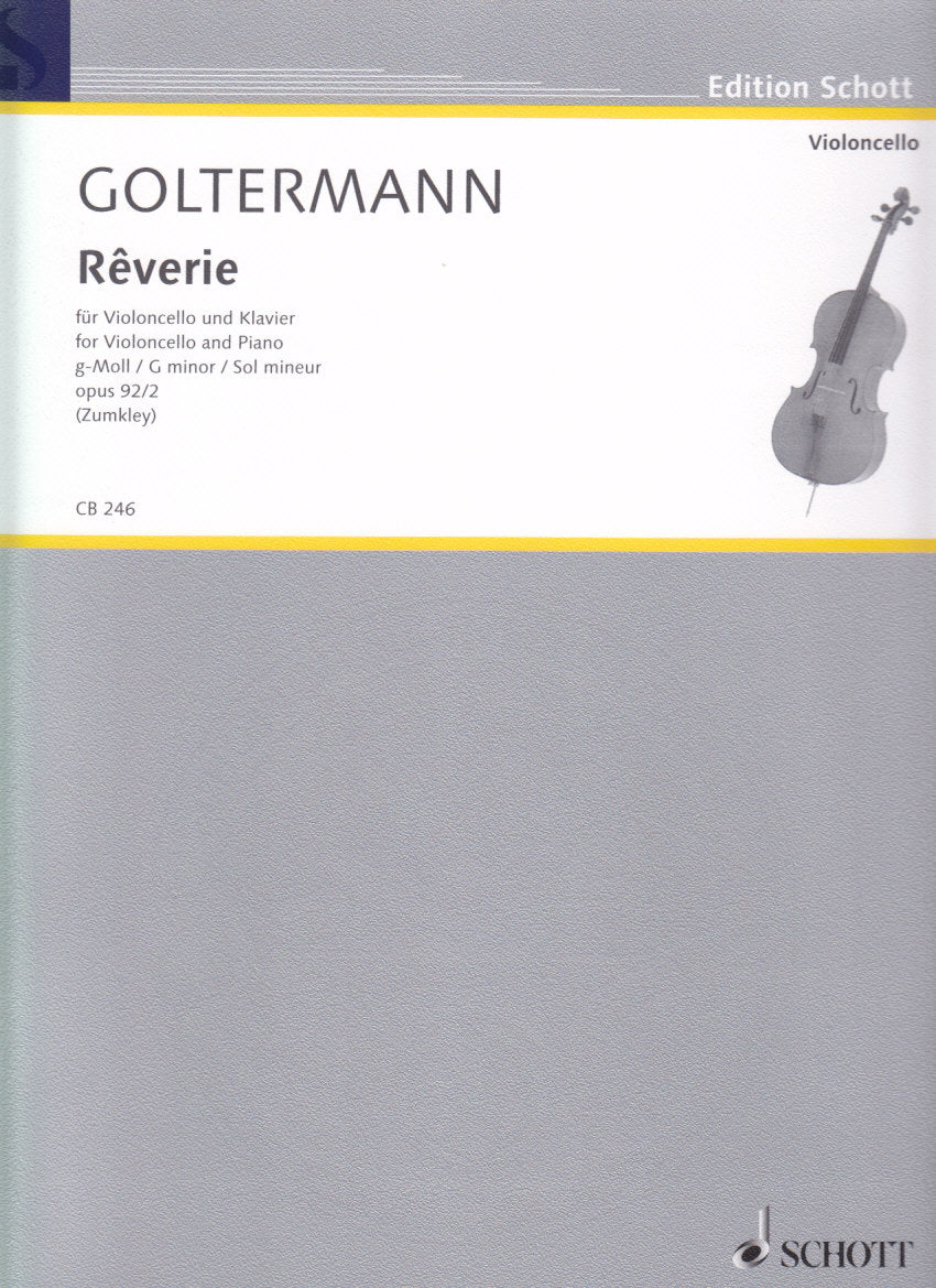 Goltermann, Reverie op. 92/2 in g (Schott)