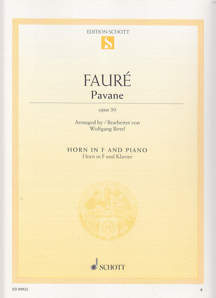 Faure, Pavane op. 50 (Schott)