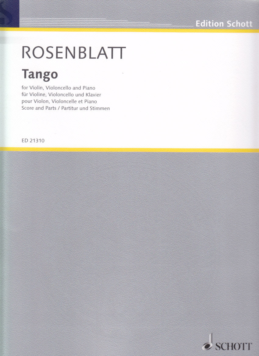 Rosenblatt, Tango (Vn,Vc,Pf) (Schott)