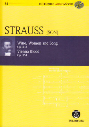 Strauss,J., Wein, Weib; Wiener Blut(+CD) (Eulenburg)