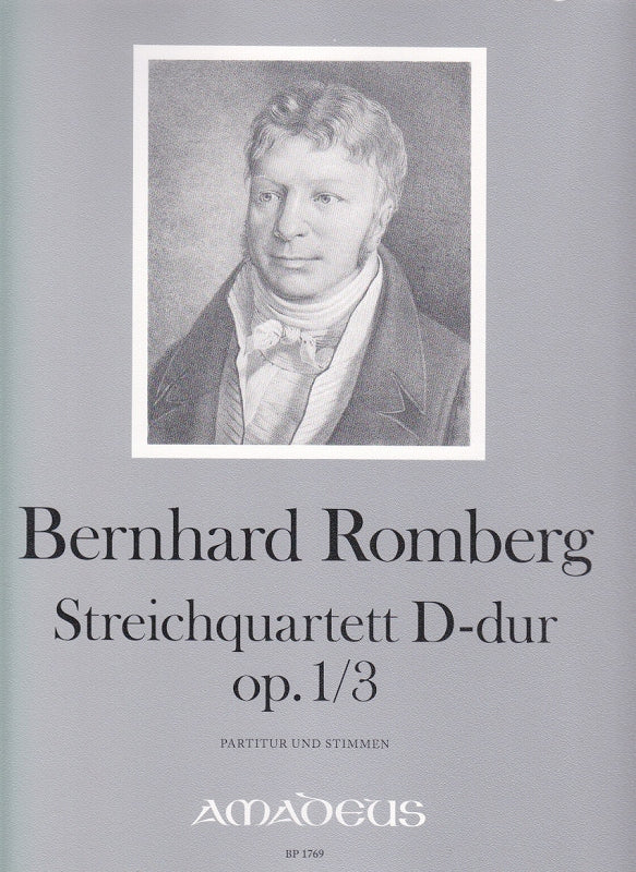 Romberg, Quartett op. 1/3 in D (Amadeus Verlag)