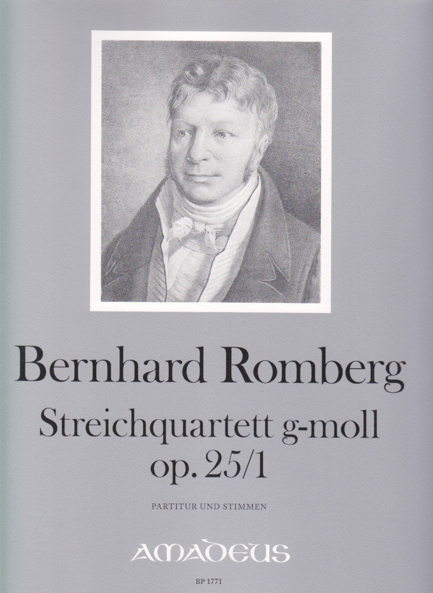 Romberg, Quartett op. 25/1 in g (Amadeus Verlag)