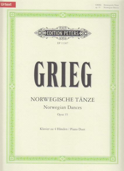 Grieg, Norwegische Tanze op. 35 (Peters)