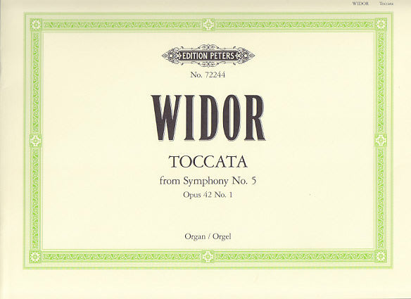 Widor, Toccata from Symphony No. 5 (Peters)