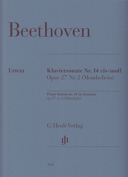 Beethoven, Sonata No.14 op. 27/2 (rev.) (Henle)