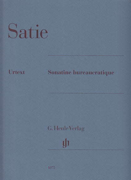 Satie, Sonatine bureaucratique (1917) (Henle)