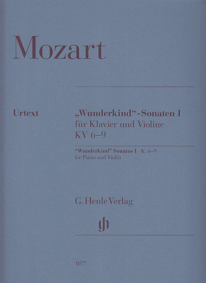 Mozart, Wunderkind Sonaten 1: KV 6-9 (Henle)