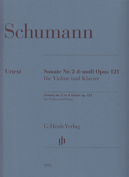 Schumann, Sonata No. 2 in d op. 121 (Henle)