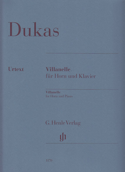 Dukas, Villanelle (1906) (Henle)