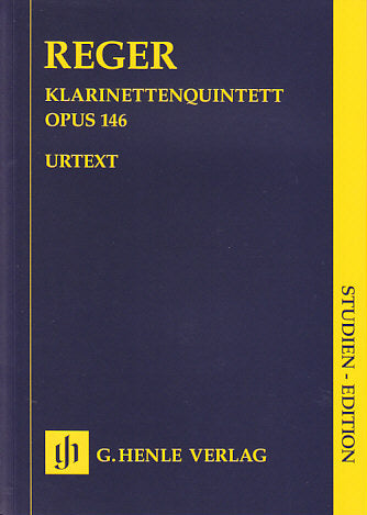 Reger, Quintet op. 146 in A (Cl,Str) (Henle)