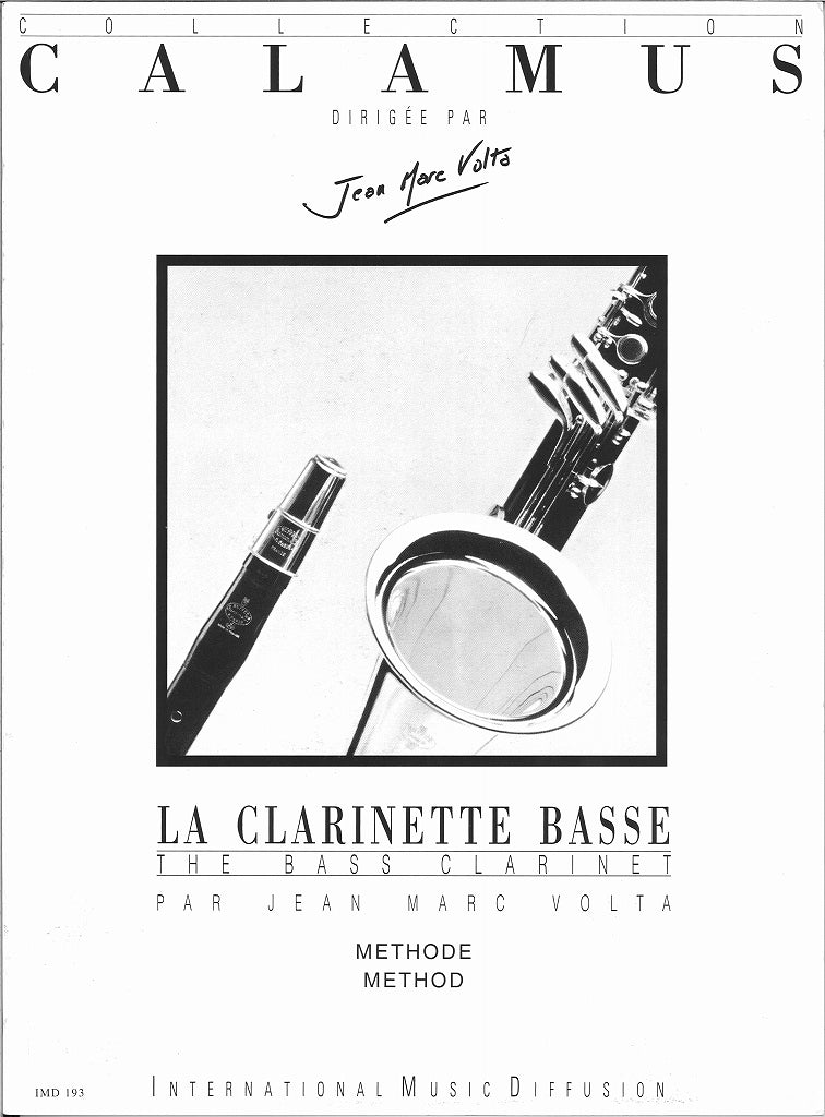 Volta, Clarinette basse: Methode (IMD (International Music Diffusion))
