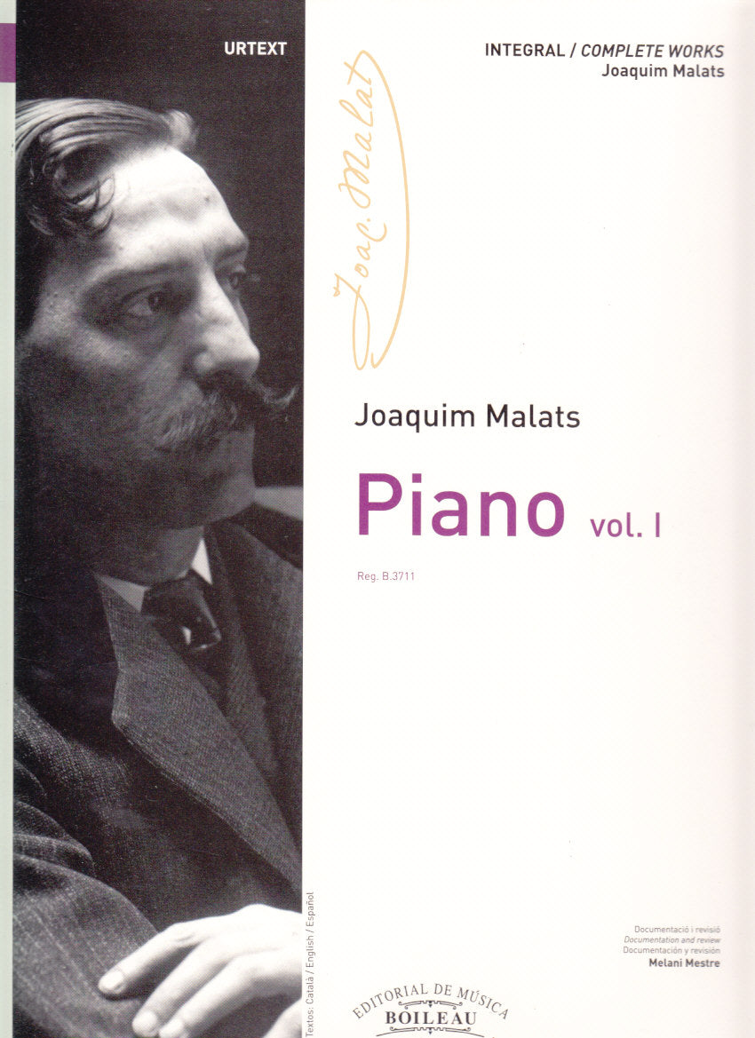 Malats, Piano vol. 1 (Boileau)