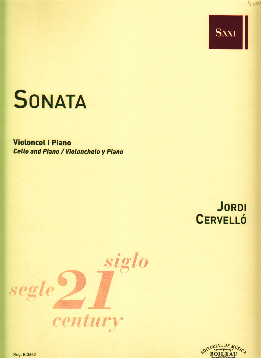 Cervello, Sonata (Boileau)