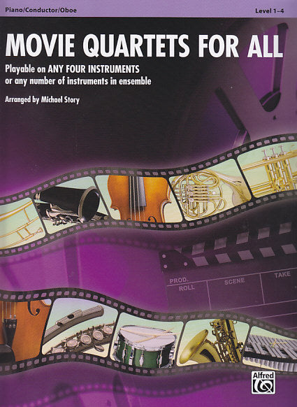Movie Quartets for All (Alfred)