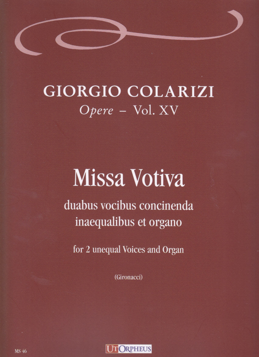 Colarizi, Missa votiva (Ut Orpheus)