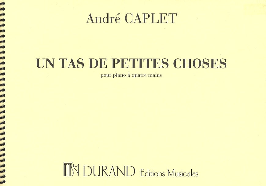Caplet, Un tas de petites choses (Durand)