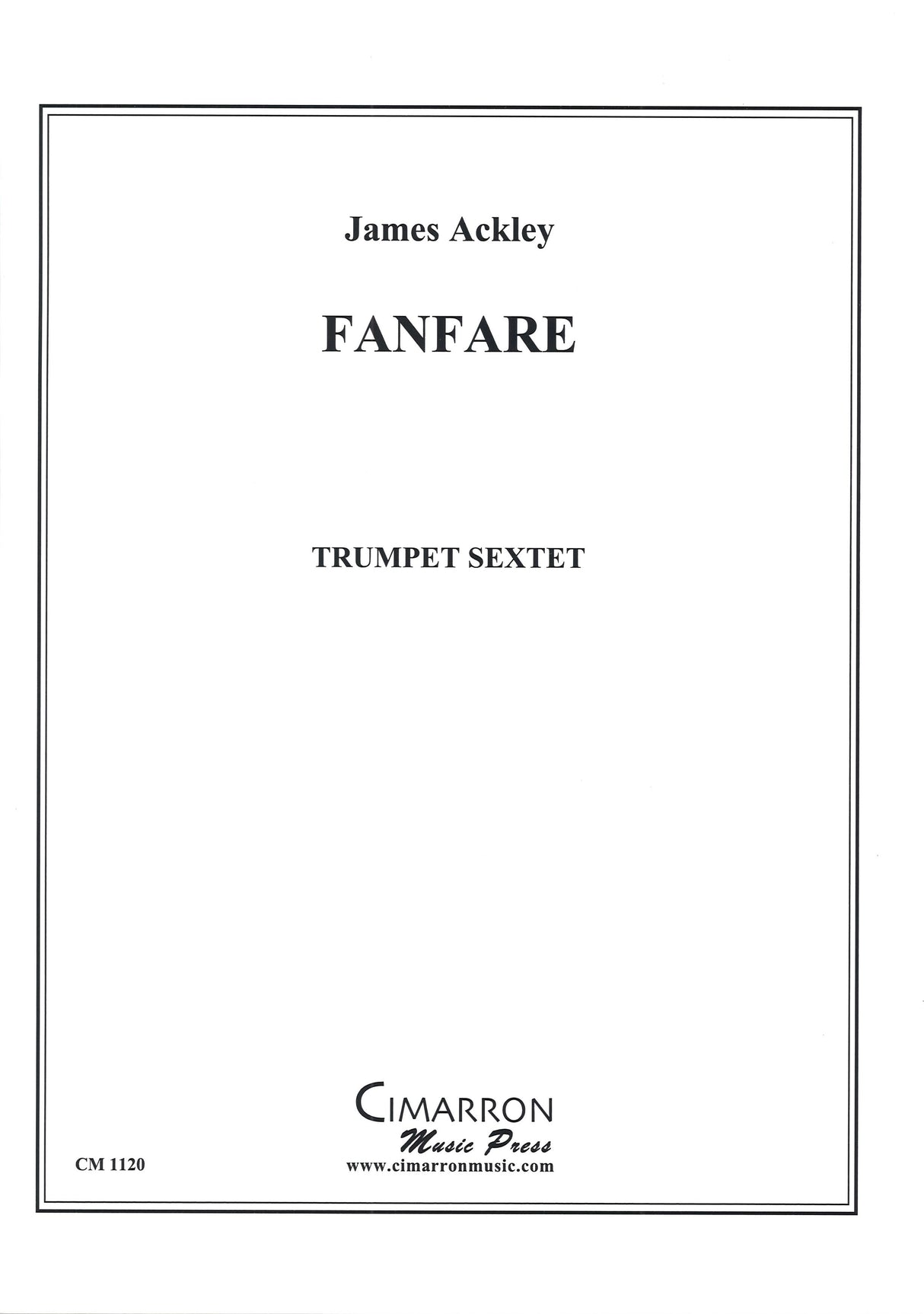 Ackley, Fanfare (6Trp) (Cimarron Music Press)