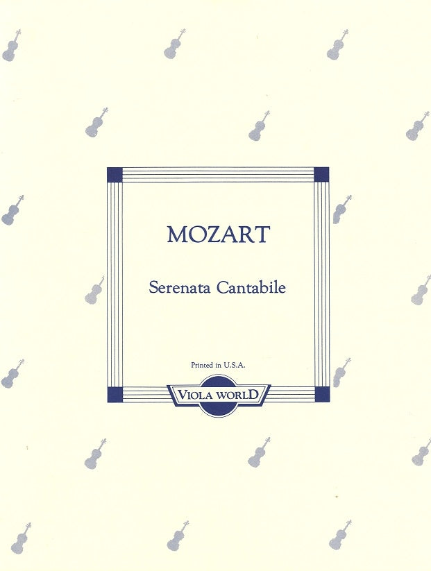 Mozart, Serenata Cantabile, KV 285 (Viola World)