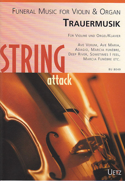 Trauermusik (Vn,Org/Pf) (Uetz)