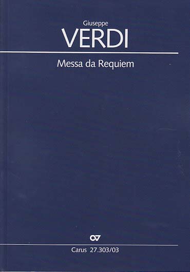 Verdi, Messa da Requiem (Carus)